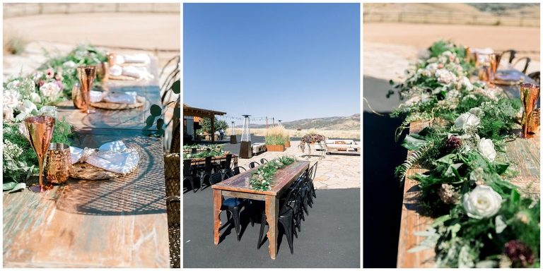 Boho Ranch Wedding Florals