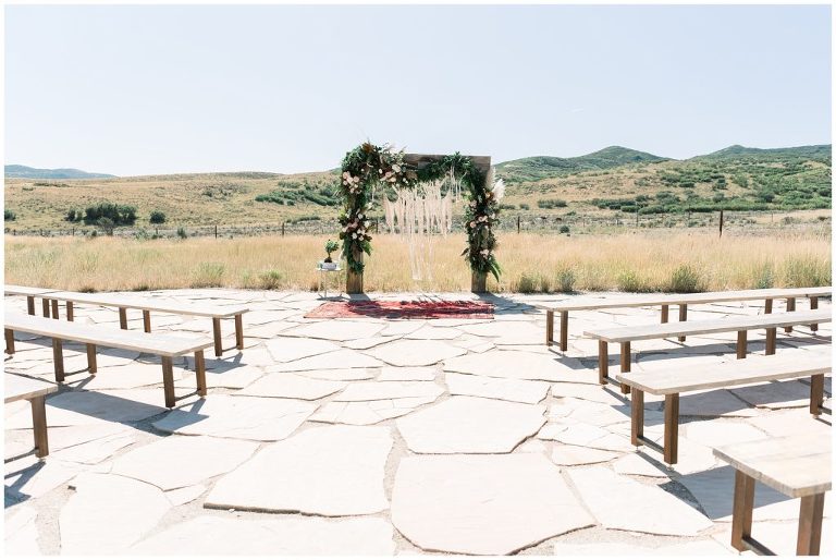 Boho Ranch Wedding Florals