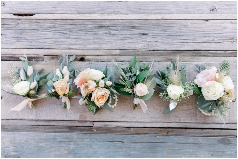 Boho Ranch Wedding Florals