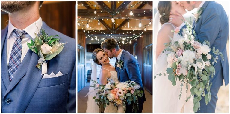 Boho Ranch Wedding Florals