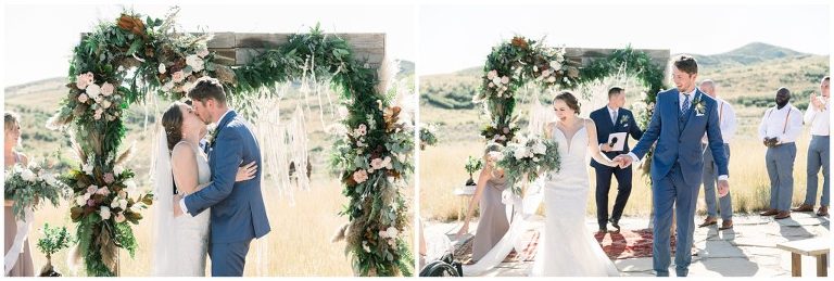 Boho Ranch Wedding Florals